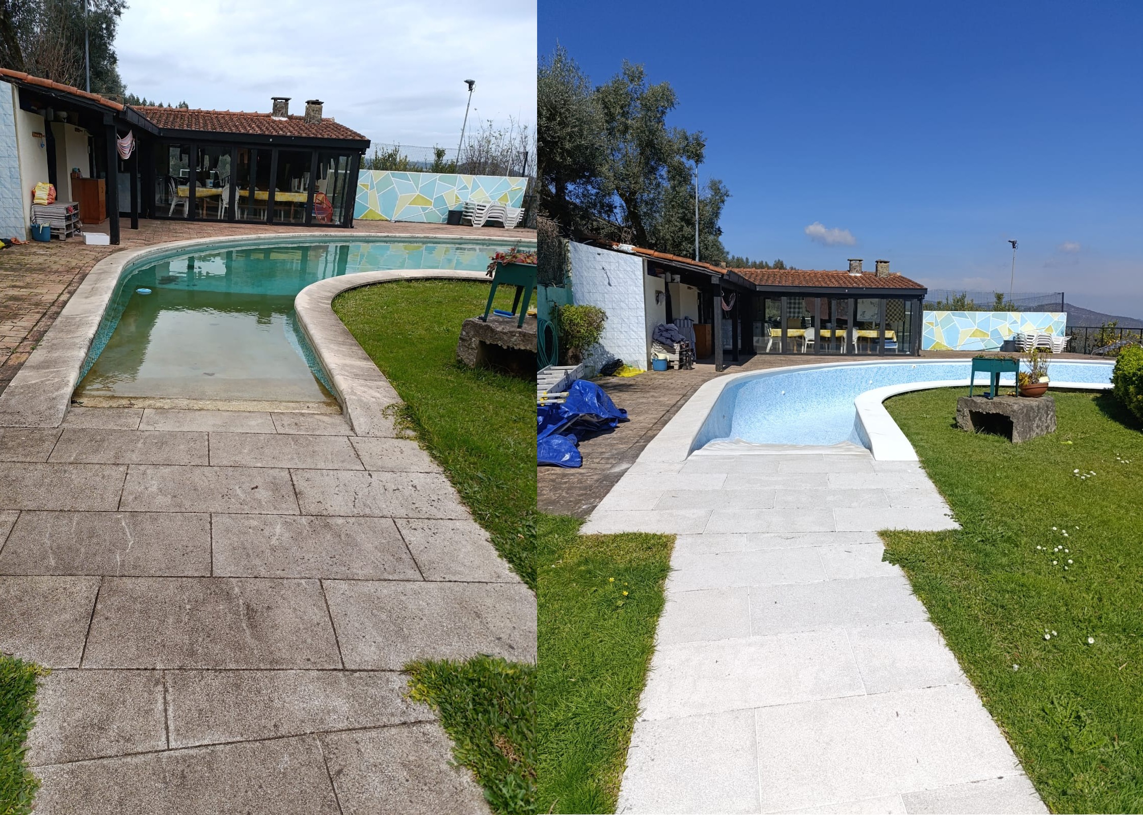 bordadura piscina